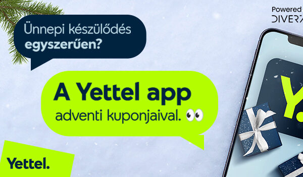 Adventi meglepetés a Yettel app-ban!