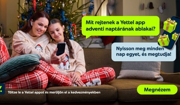 Adventi naptár a Yettel appban!